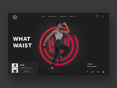 What waist web Ui design