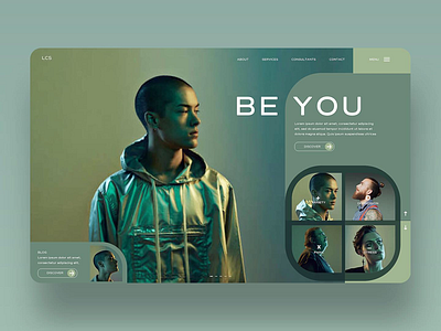 Be You Ui Design Concept design inspiration graphic design photography ui ui design uiux ux web design