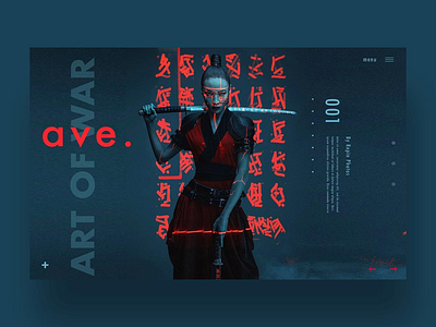 Ave | Art Of War 1 graphic design photography ui design uiux ux design web design