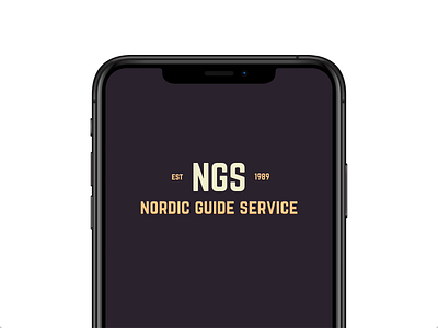 Nordic Guide Service adobexd animation app landing logo logoanimation mountains nature splash stars ui uidesign