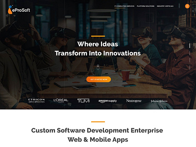 eProSoft Website Redesign