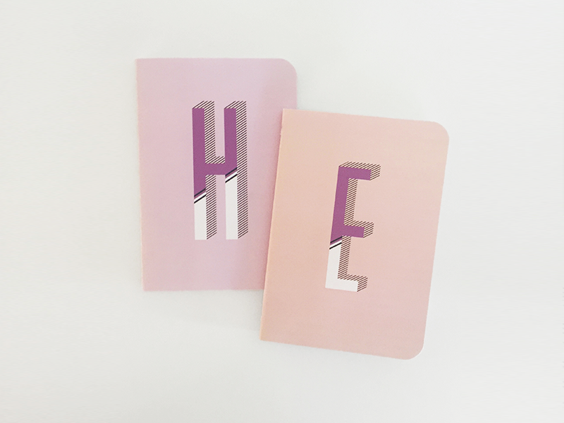 Alphabet Notebook Collection by Heather Hale on Dribbble