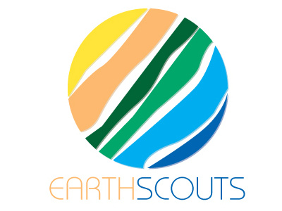 EarthScouts branding earth environment logo