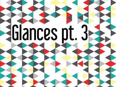 Glances Pt. 3 - Album Cover album cd music pattern quilt triangles
