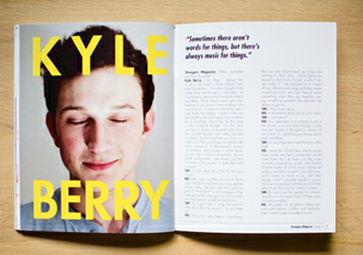 Strangers Magazine: Issue 2 design layout magazine photography print publication spread typography