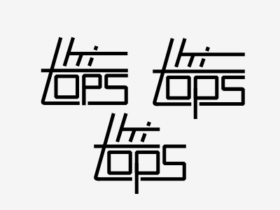 Hi-Tops band branding illustrator logo musician typography