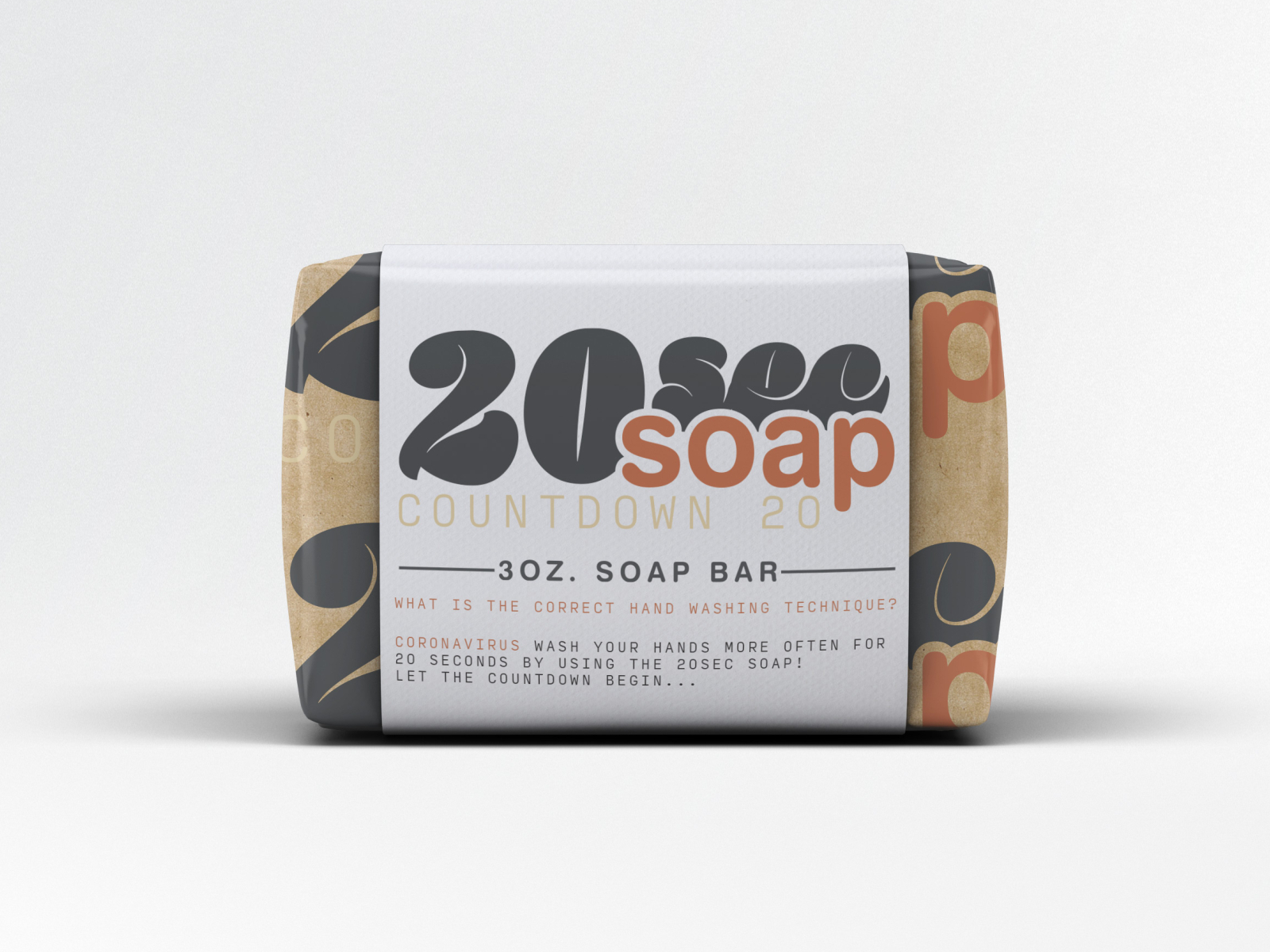 20sec Soap Bar By Arriaga Studios On Dribbble   20sec Soap Bar 4x 