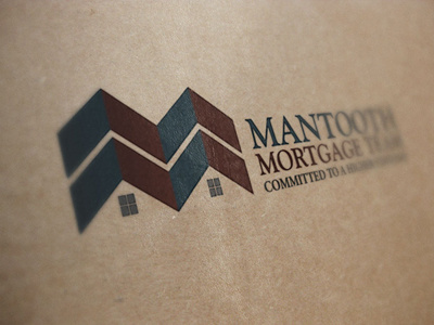 Mantooth Mortgage Team graphic design illustration logo design