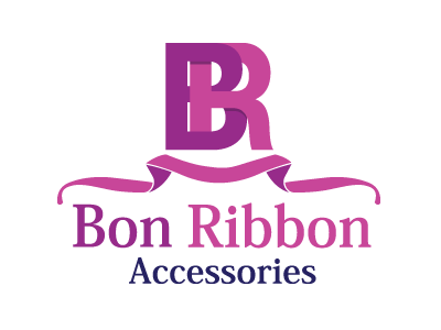 Bon Ribbon Accessories graphic design illustration logo design