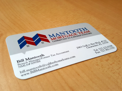 Business Card Design Mantooth