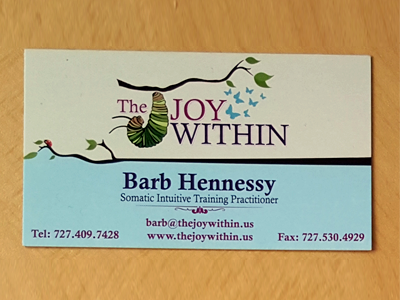 Business Card Design Joy Within