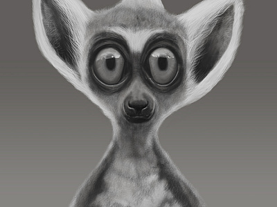 Lemur design digital art