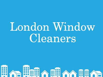 London Window Cleaners - Website Design clean design graphic minimal website