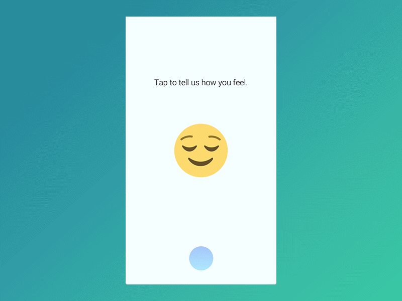 Emoji UI animate animation clean emoji emotion feeling flat gif motion sentiment smiley ui