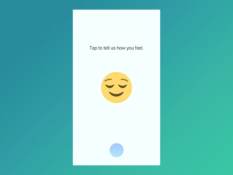 Emoji UI by Pierce Brantley on Dribbble