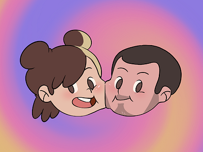 Bubble tea Twitch project avatar bubblefor2 cartoon couple cute