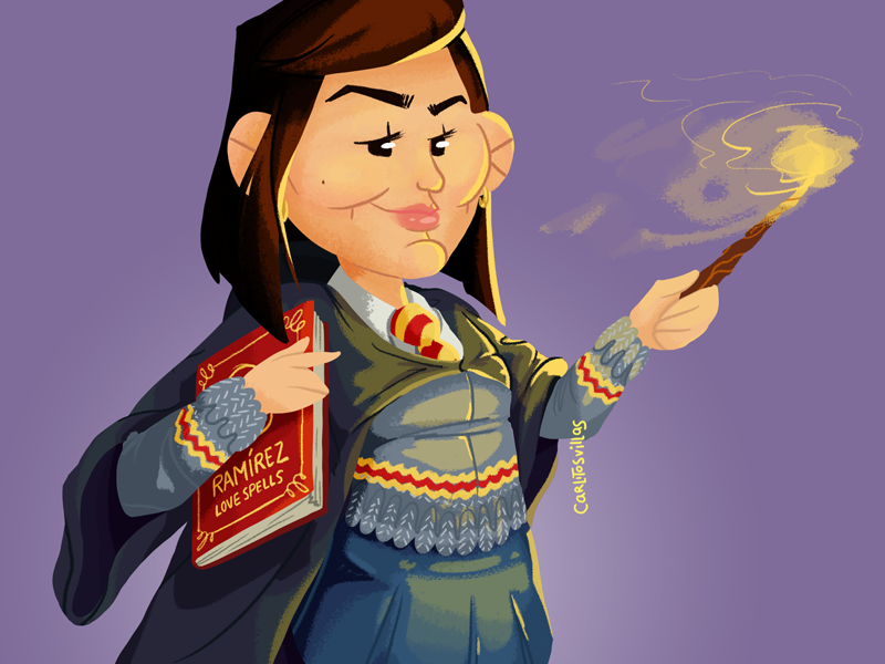 Girl Potter By Carlos Villanueva On Dribbble