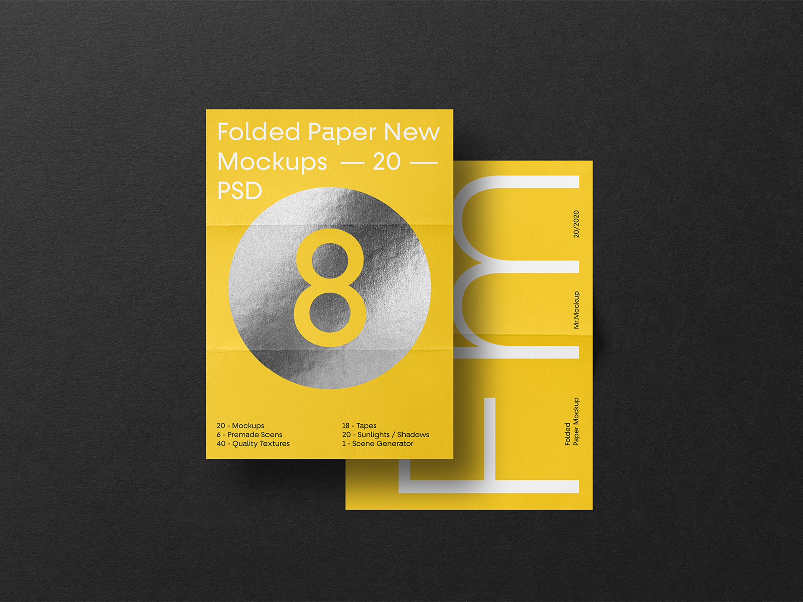 Folded Paper Mockups by Mr.Mockup™ on Dribbble