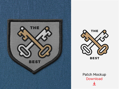 Download Embroidered Logo Mockup Designs Themes Templates And Downloadable Graphic Elements On Dribbble