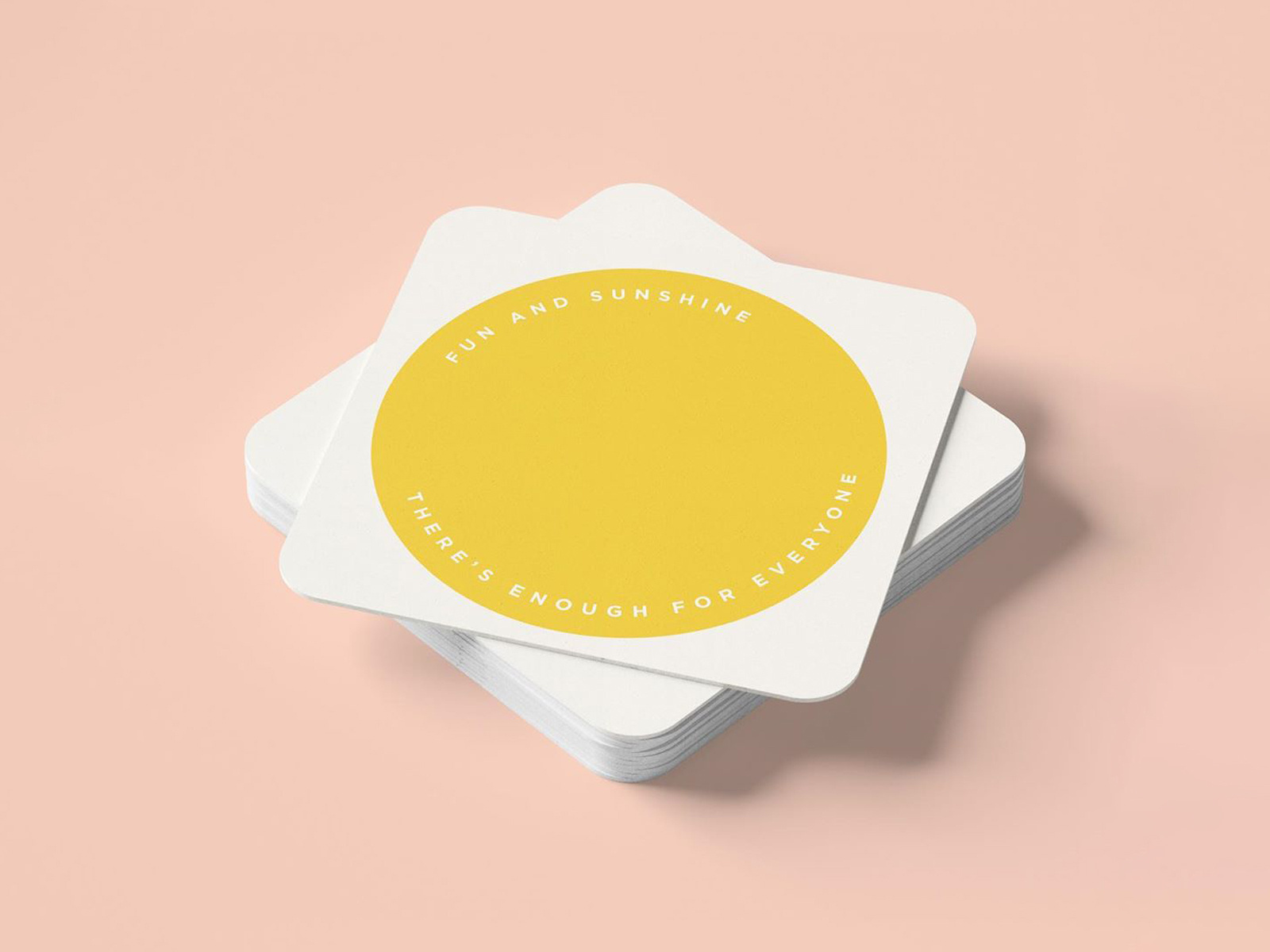 Coaster Mockup by Mr.Mockup™ on Dribbble