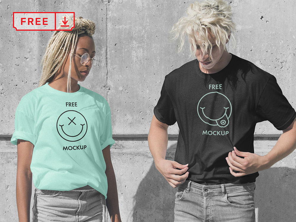 T Shirt Mockup designs, themes, templates and downloadable graphic