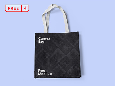 Canvas Bag PSD Mockup bag branding canvas design download free freebie identity illustration logo mockup psd typography