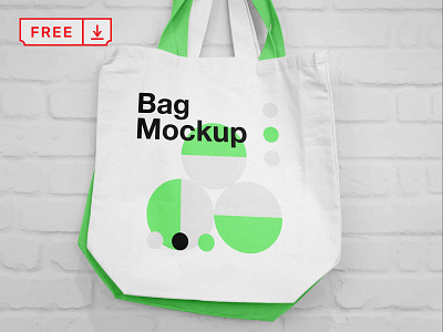 Free Hanging Canvas Bag Mockup bag branding canvas design download free freebie identity illustration psd stationery typography