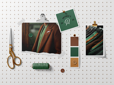 Moodboard Mockups Premade Scene