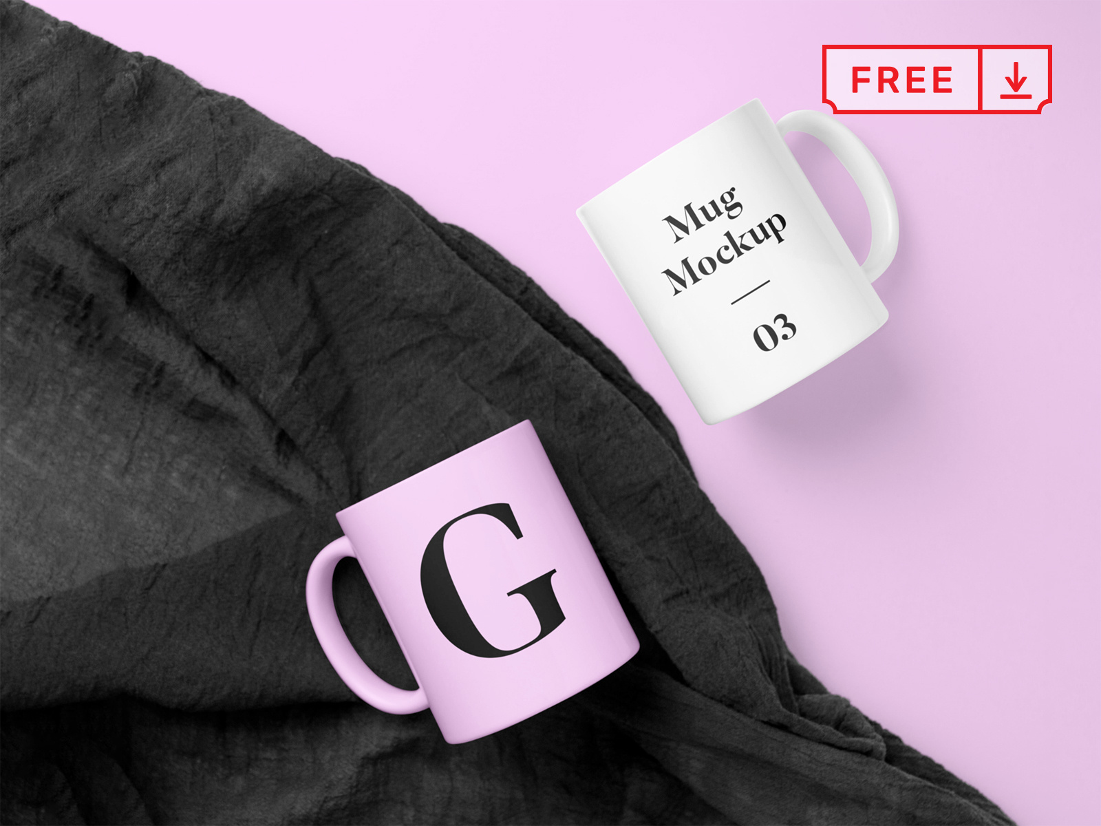 Download Free Mug PSD Mockup by Mr.Mockup™ on Dribbble