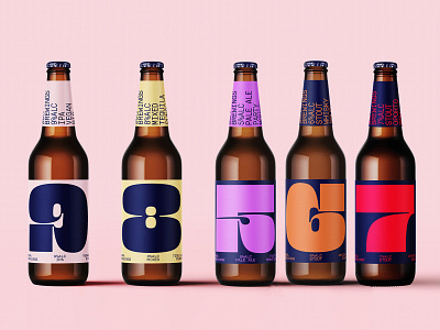 Beer Bottles Mockup beer branding design download font free freebie identity logo mockup print psd