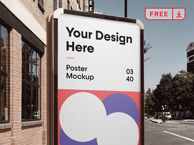 Free City Poster Mockup