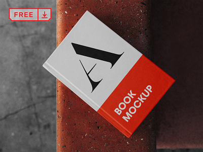 Free Front Cover Book PSD Mockup