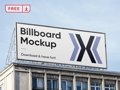 Free Big Billboard Mockup