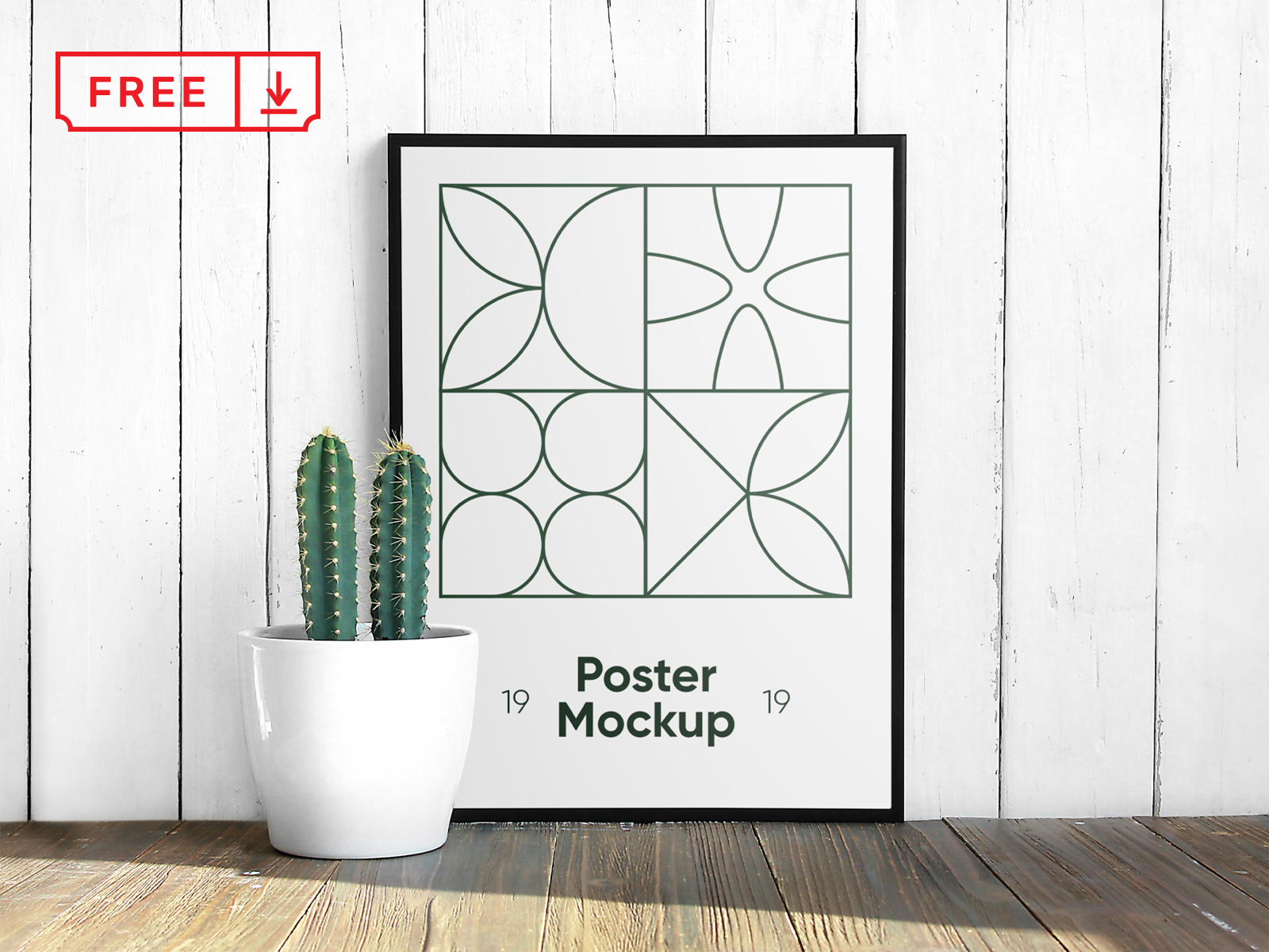 Free Poster Mockups — MrMockup | Graphic Design Freebies