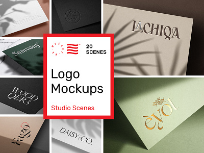 Logo Mockups branding bundle corporate design download font icon identity logo logotype mockup print psd stationery template typography