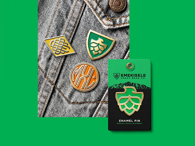 Logo Enamel Pin Mockup identity