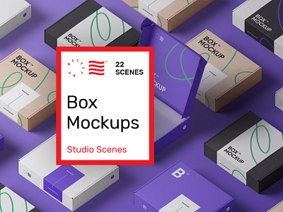 Box Mockups box branding design download identity logo mockup mockups packaging psd typography