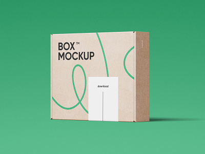 Box Mockups PSD scenes box branding design download identity logo mockup mockups packaging psd template typography