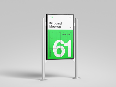Billboard Mockups PSD Scenes ad advertisement billboard branding design download identity logo mockup mockups psd template typography