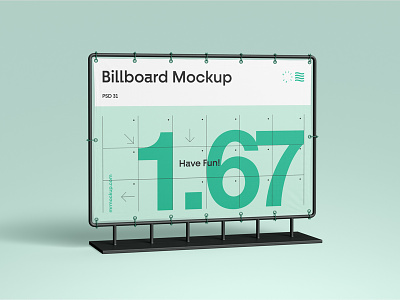 Billboard Mockups PSD Scenes ad billboard branding design download identity logo mockup mockups psd template typography