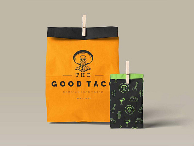 Free Paper Bag Mockups branding design download free freebie identity logo mockup mockups paper bag psd template typography