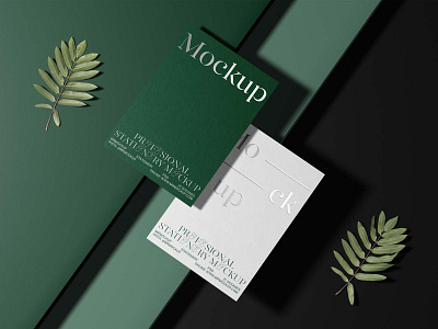 Stationery Mockups PSD Scene