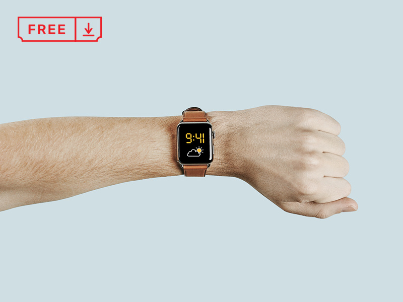 Apple watch mockup dribbble 800