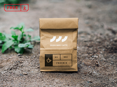 Kraft Paper Bag Mockup