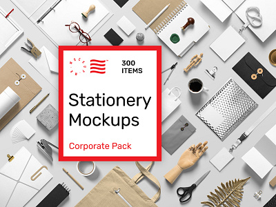 Corporate Stationery PSD Mockups