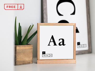 Square Poster Frame Mockup