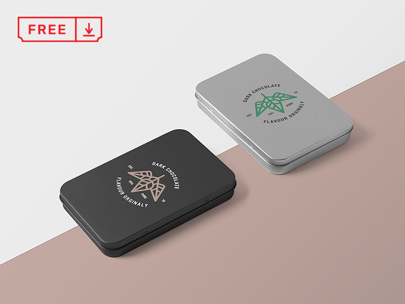 Download Metal Boxes Mockup by Mr.Mockup™ on Dribbble