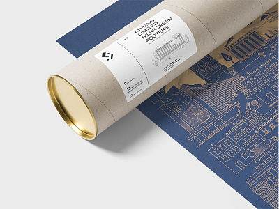 Paper Tube Mockup Designs Themes Templates And Downloadable Graphic Elements On Dribbble