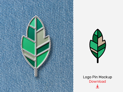 Logo Enamel Pin Mockup branding bundle corporate download icon identity illustration logo logotype mockups psd stationery template typography