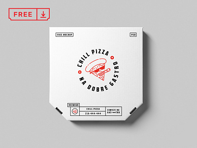 Pizza Box Mockup